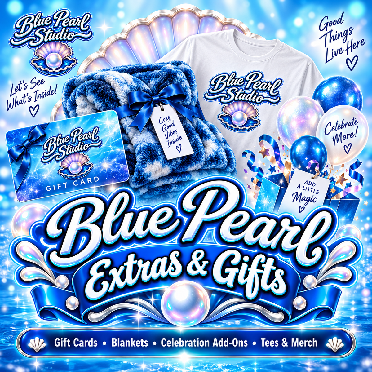 Blue Pearl Extras & Gifts