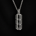 Tower Pendant Pearl Cage
