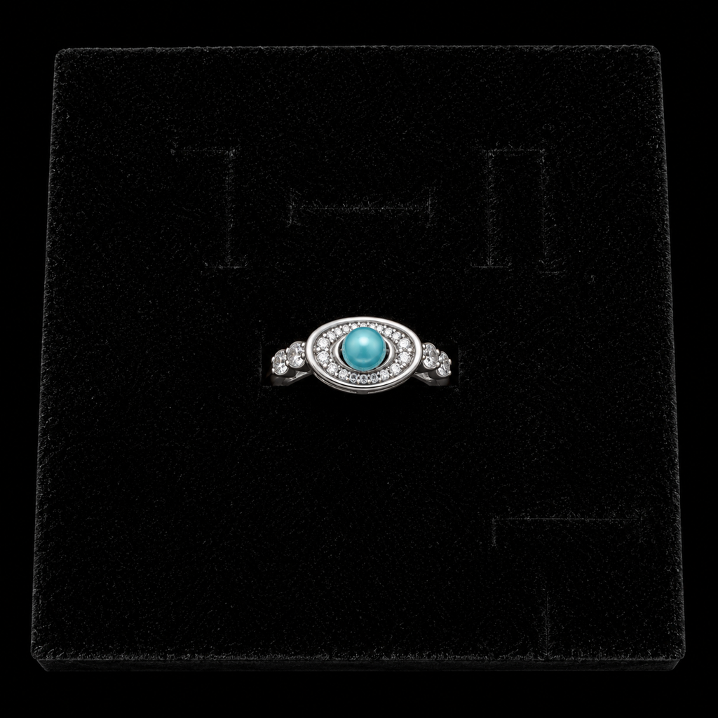 Eclipse Shine Mini Pearl Ring