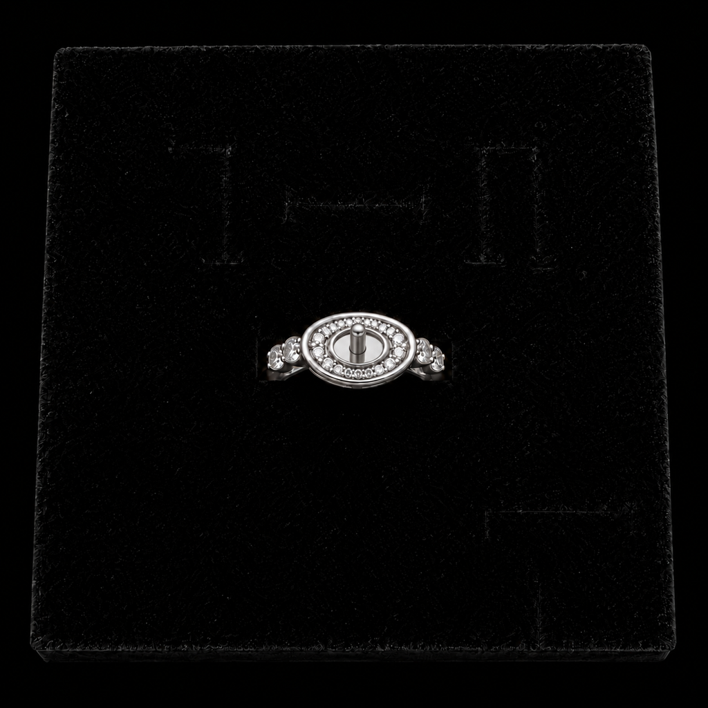 Eclipse Shine Mini Pearl Ring