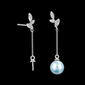 Dangle Sparkle Drop Earrings
