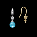 Glimmer Hook Pearl Earrings