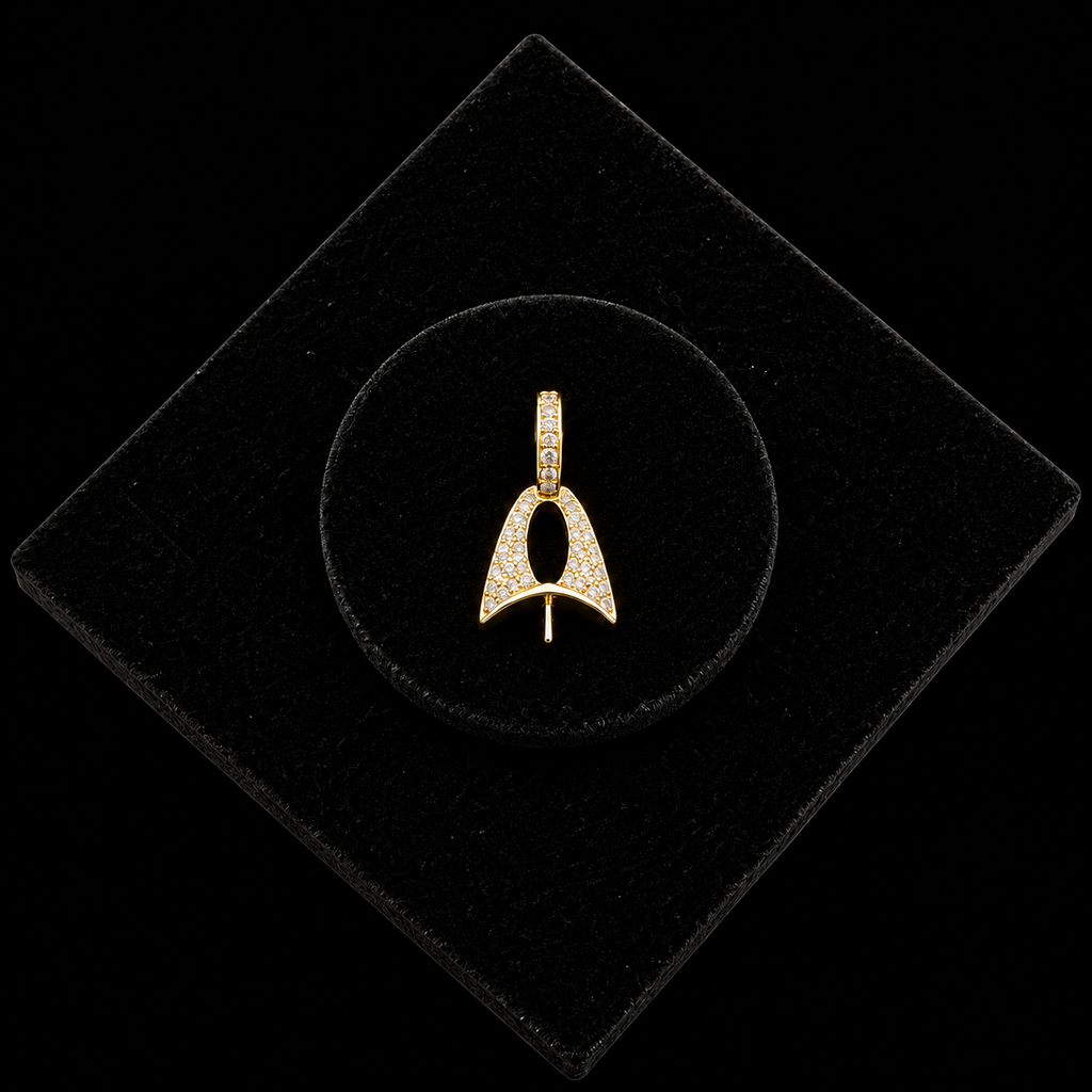 Gold Pearl Gateway Shine Pendant