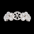 Bunch of Flowers Sparkle Ring