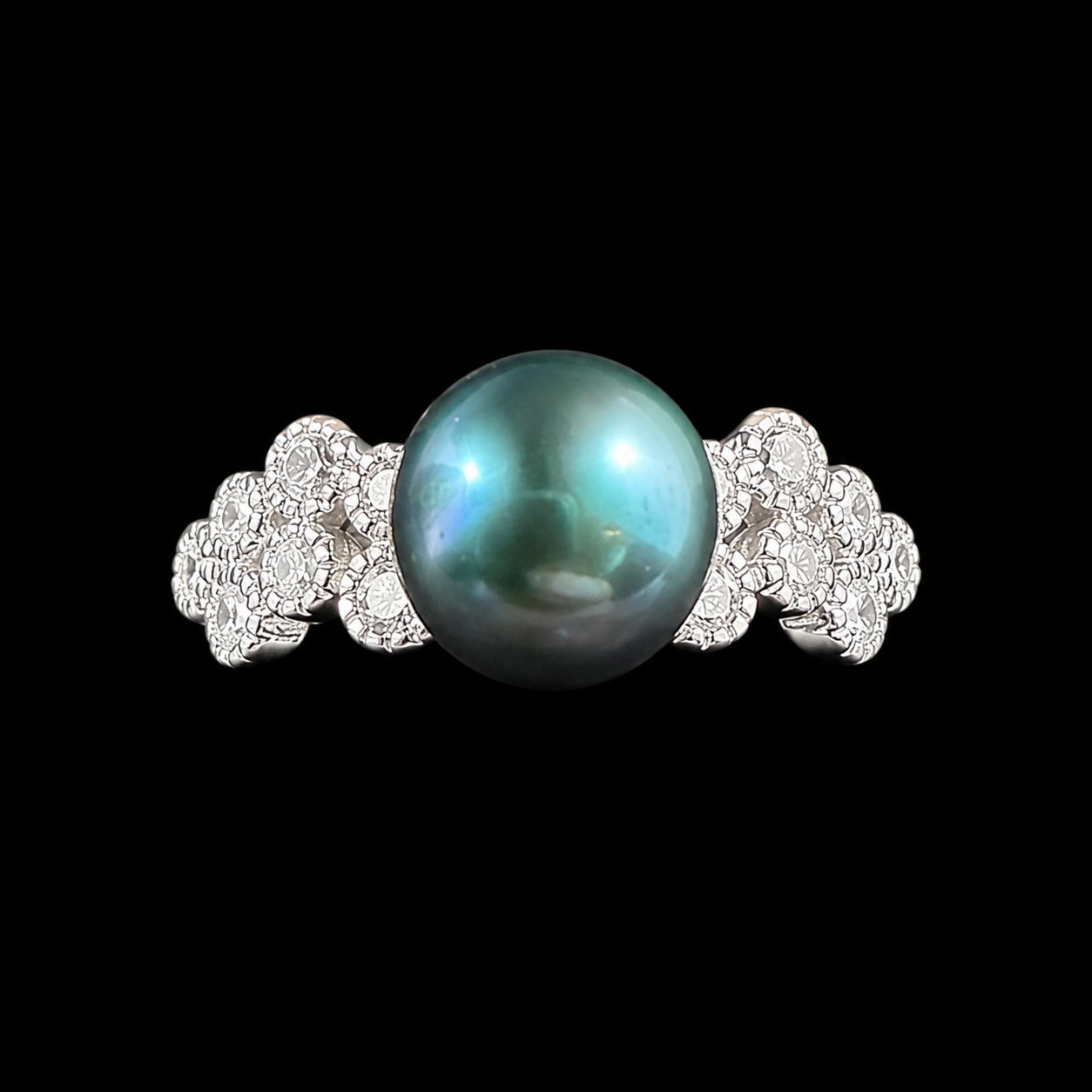 Bunch of Flowers Sparkle Ring