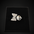 Simple Sparkle Butterfly Ring