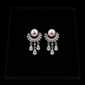 Pearl Glimmer Cascade Earrings