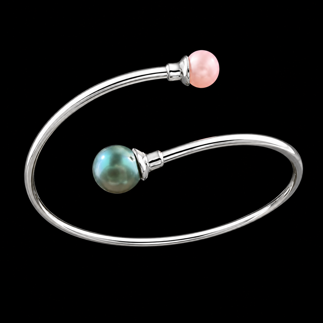 Double Pearl Simple Bracelet