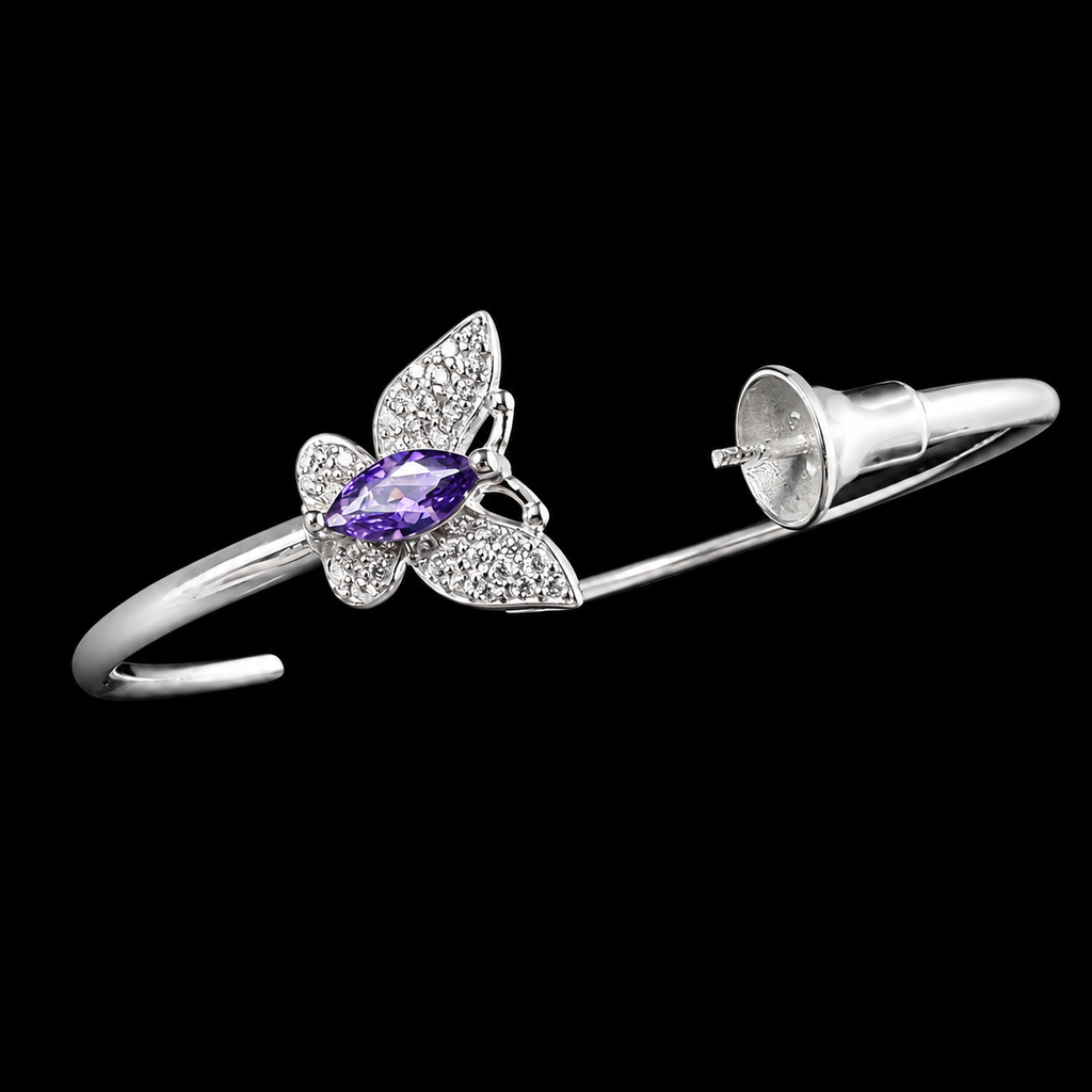 Sparkle Butterfly Simple Bracelet