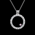 Simple Round Locket for Mini Pearls