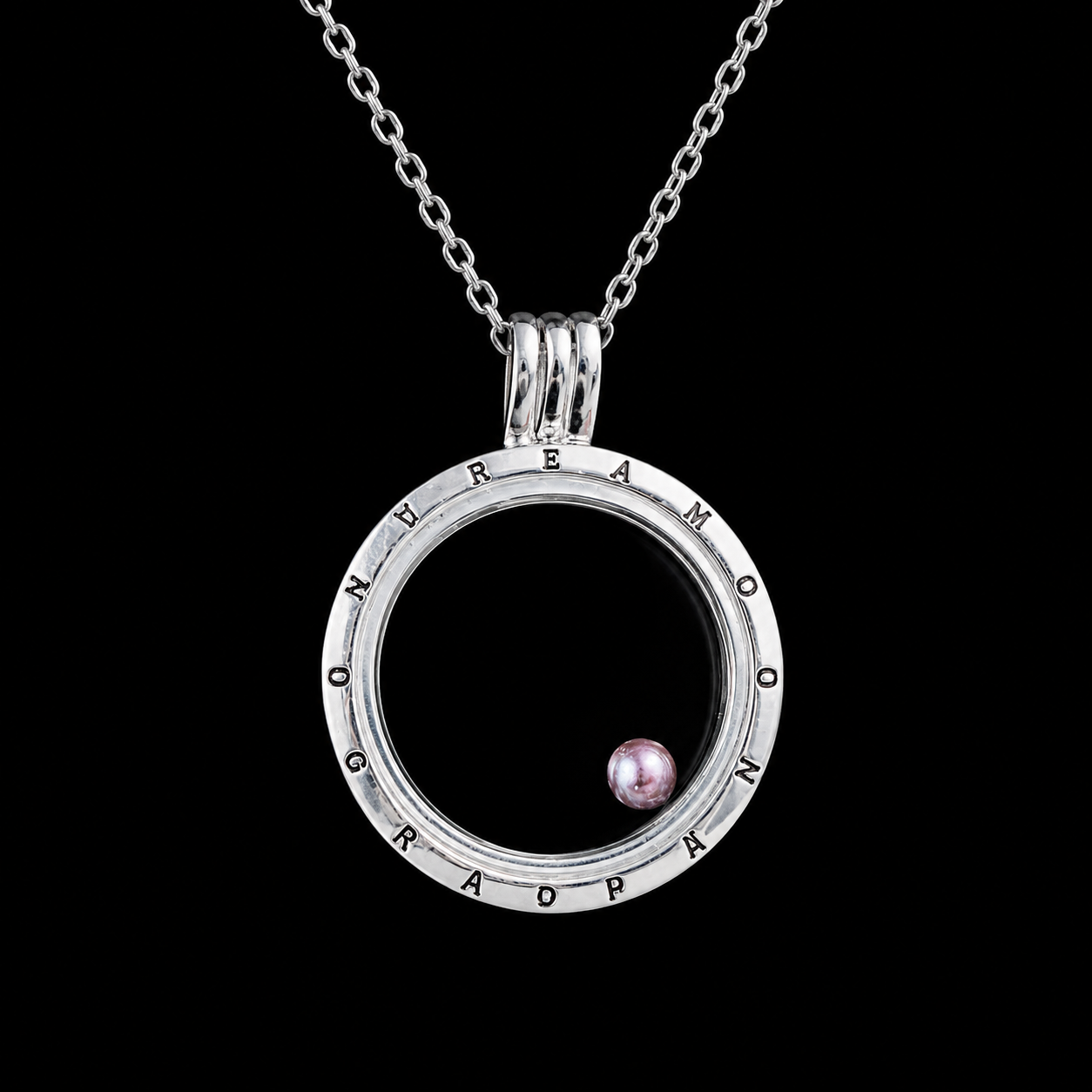 Simple Round Locket for Mini Pearls
