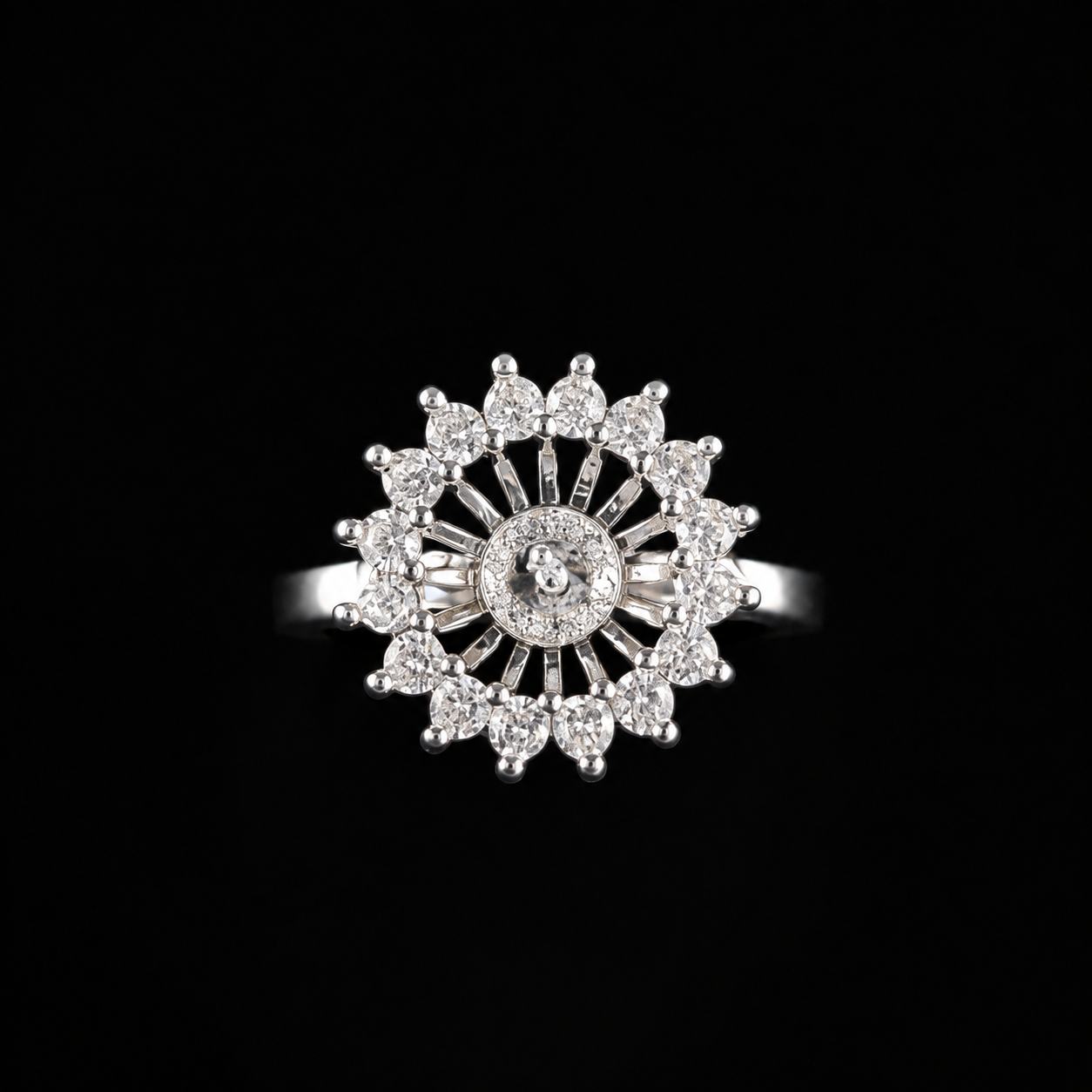 Sparkle Sunshine Edison Ring