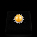 Sparkle Sunshine Edison Ring