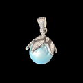 Petal Embrace Pearl Pendant