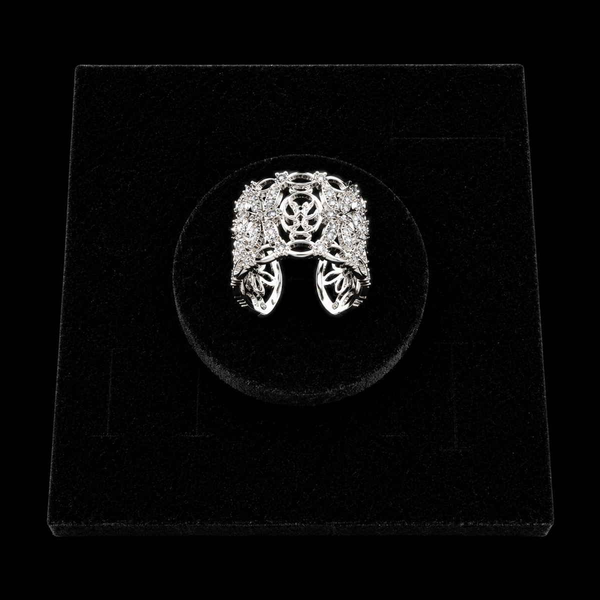 Shimmer Filigree Vine Ring