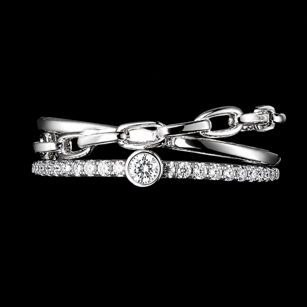 Chain Twist Ring