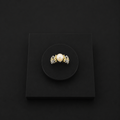 Two Toned Bazanas Ring