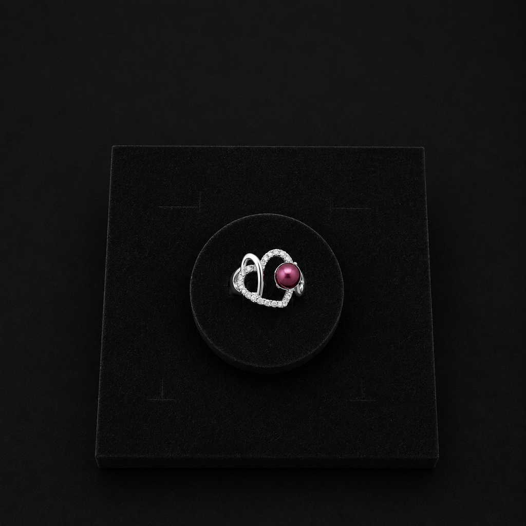 Love’s Embrace Pearl Ring