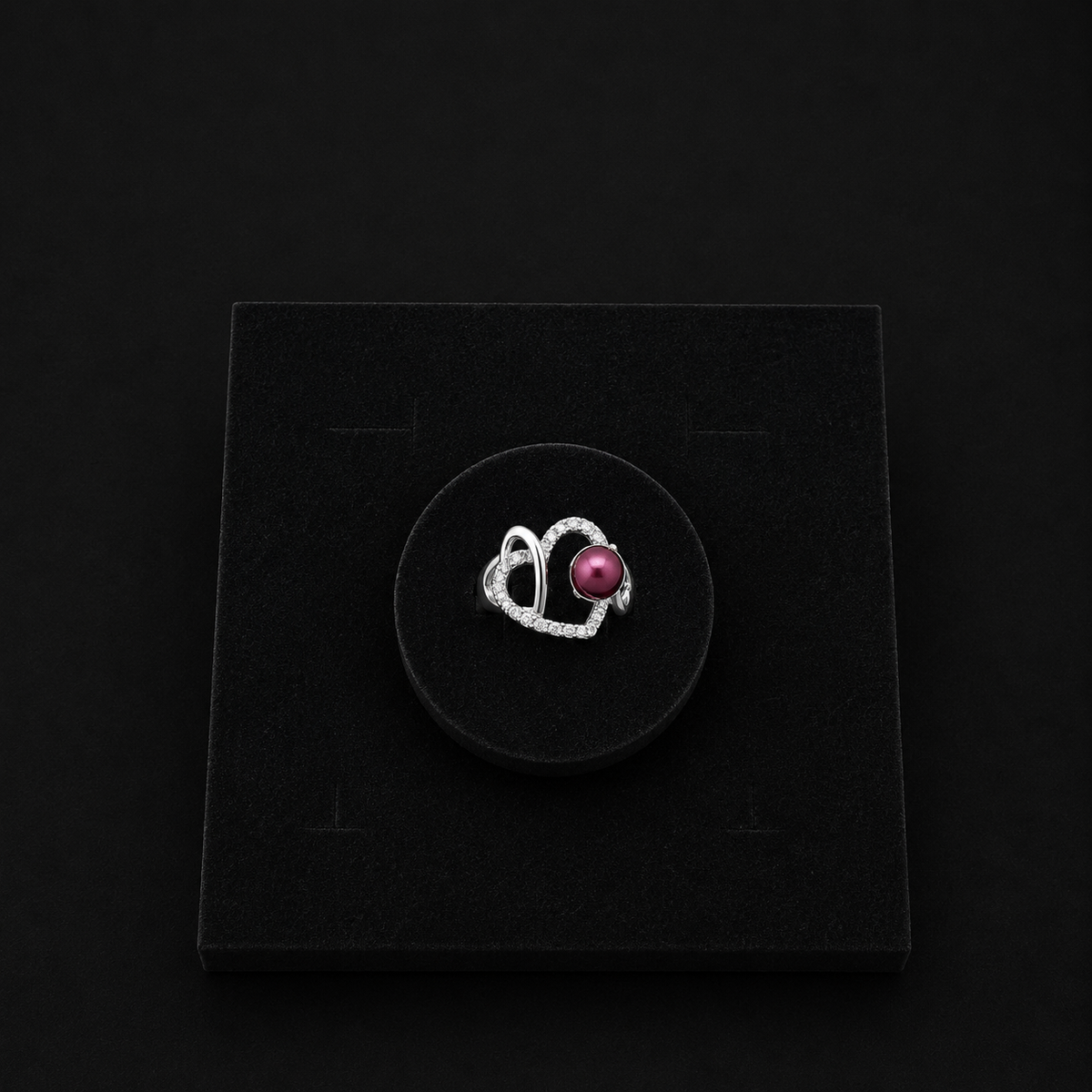 Love’s Embrace Pearl Ring