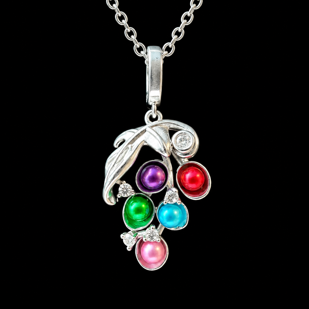 Bunch of Berries Mini Pearl Pendant