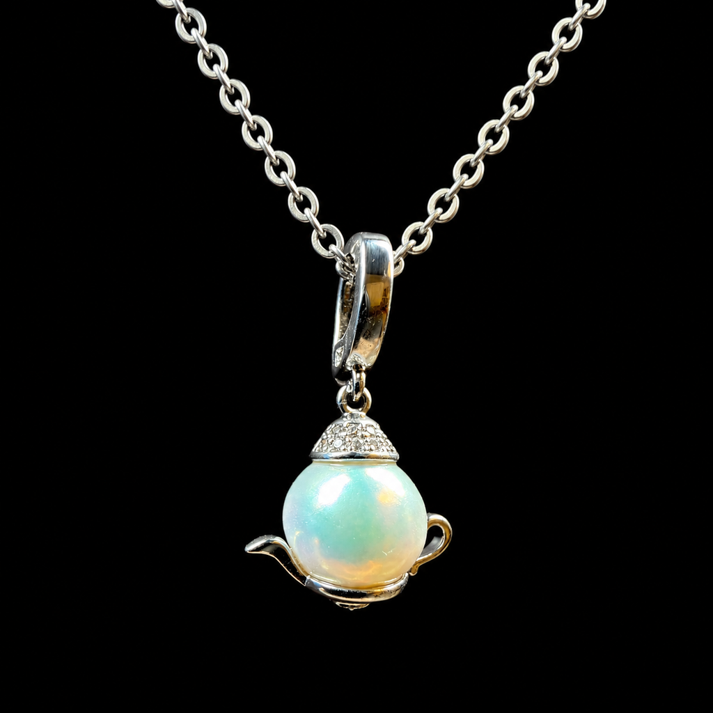 Tea Party Pearl Pendant