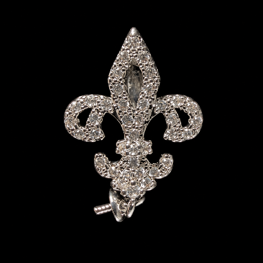 Fleur-de-lis Pearl Pendant