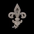 Fleur-de-lis Pearl Pendant
