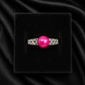 Cross Hatch Pattern Ring