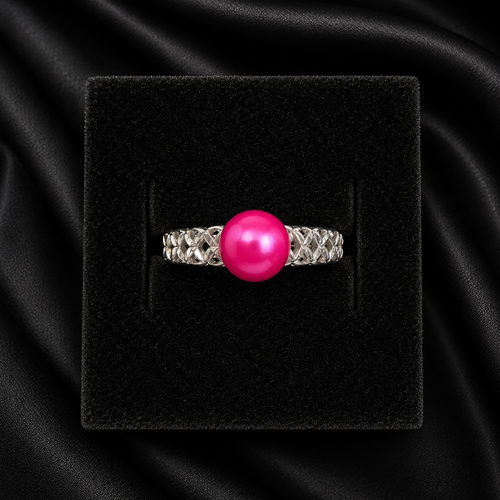 Cross Hatch Pattern Ring