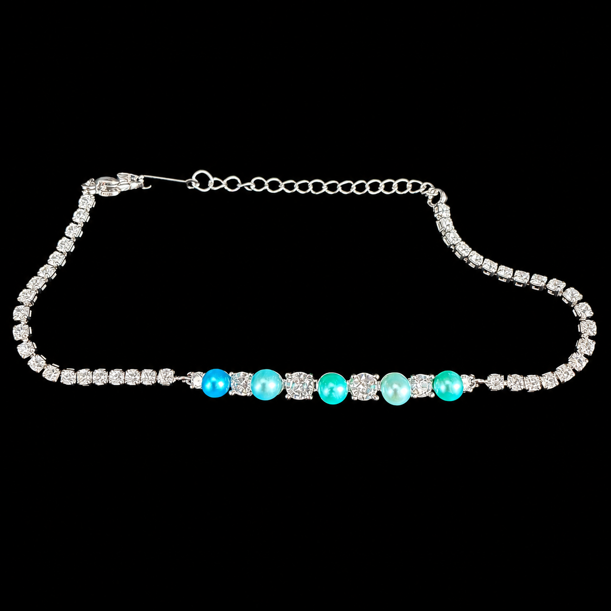 Gleaming Mini Pearl Bracelet