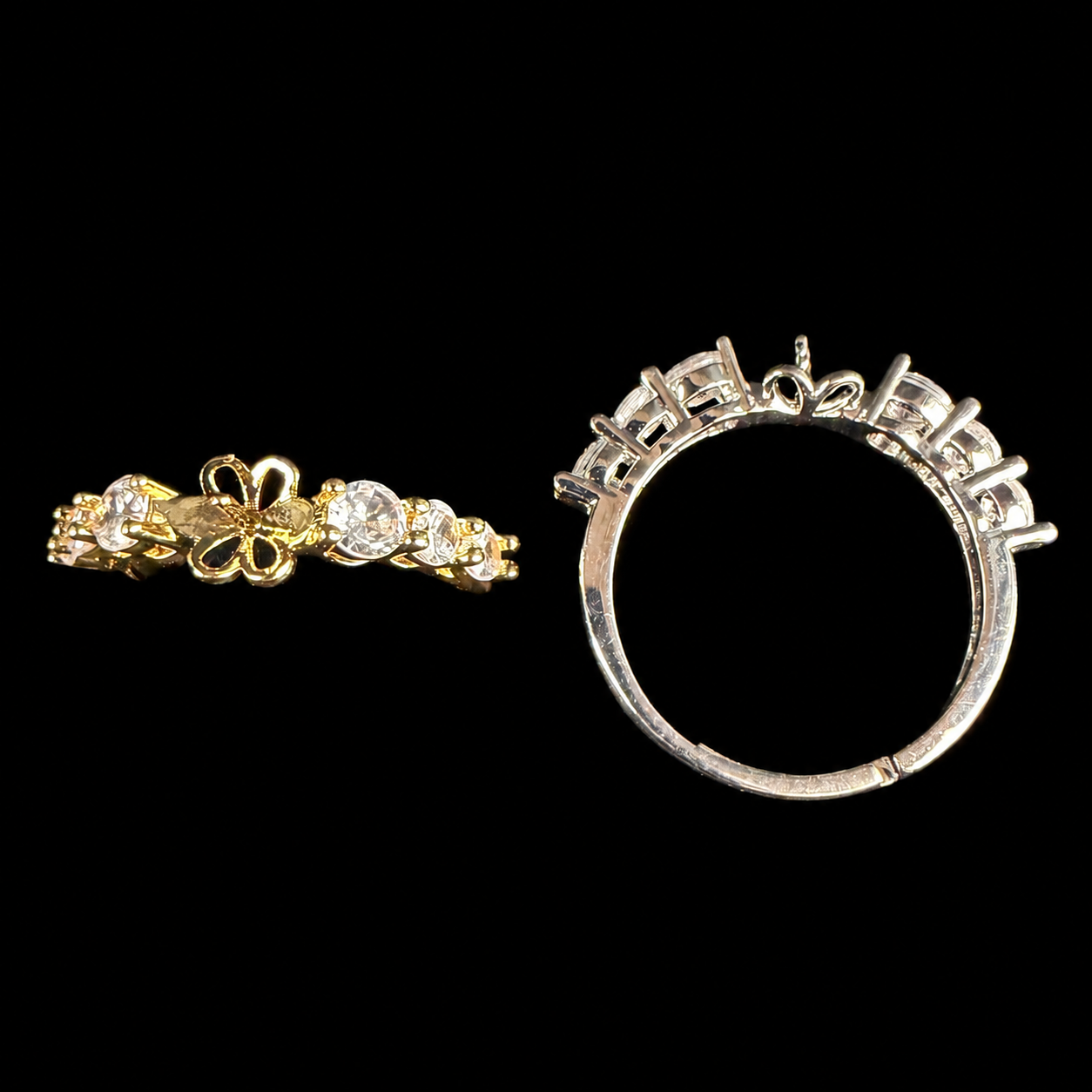Modern Pearl Band Ring