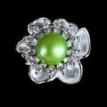 Floral Lustre Pearl Ring