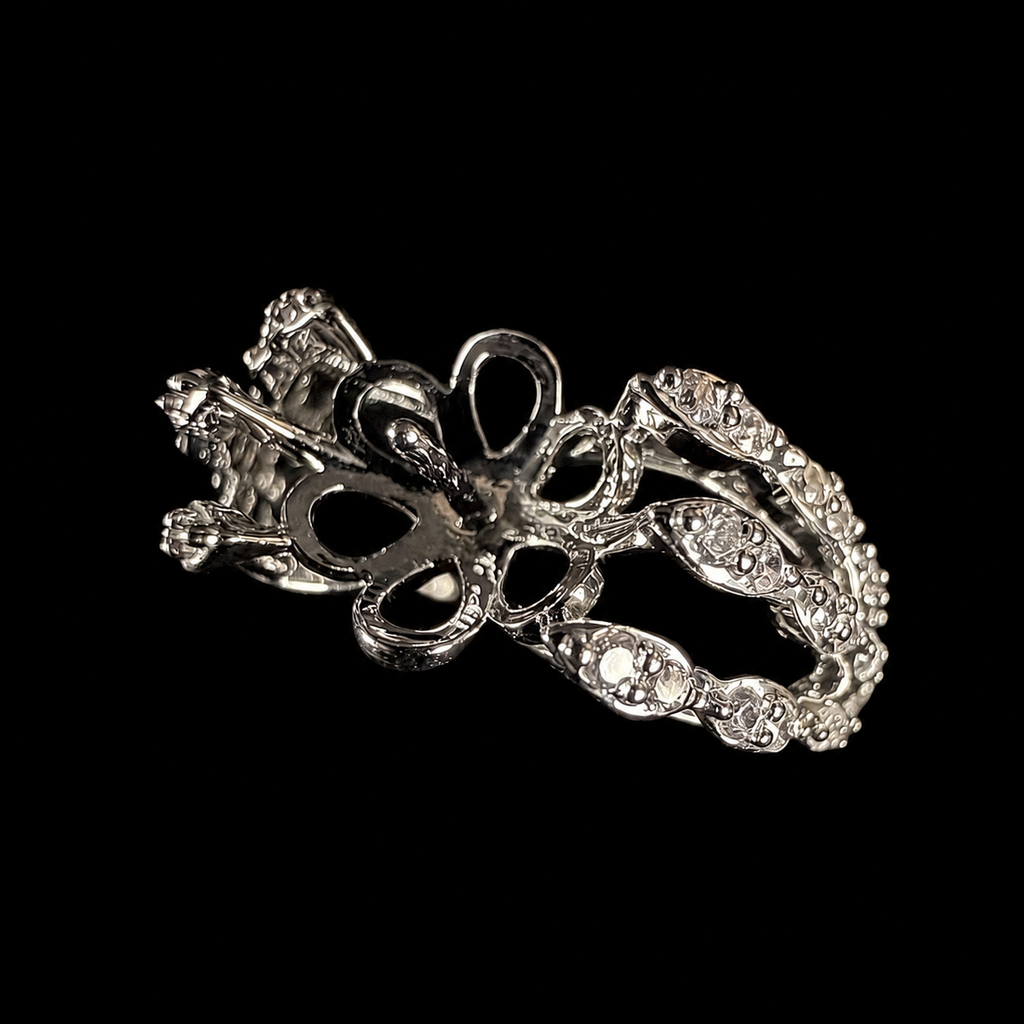 Radiant Filigree Edison Pearl Ring