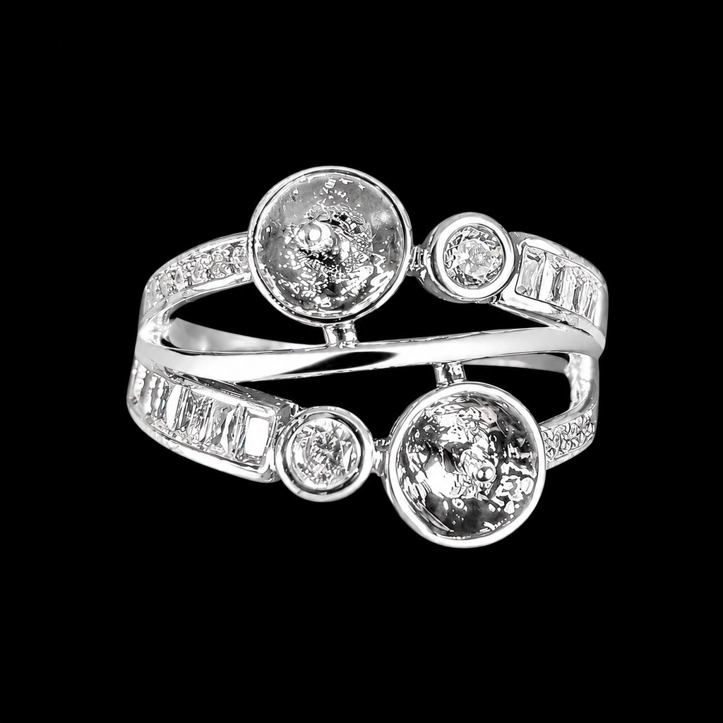 Pure Glow Duo Pearl Ring