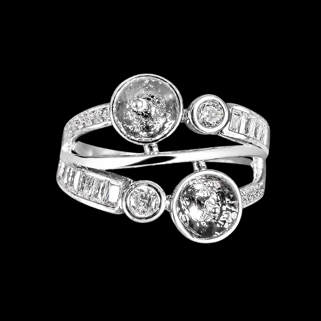Pure Glow Duo Pearl Ring