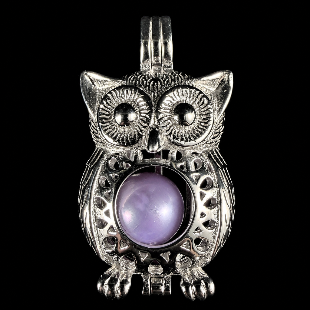 Silver Owl Pearl Cage