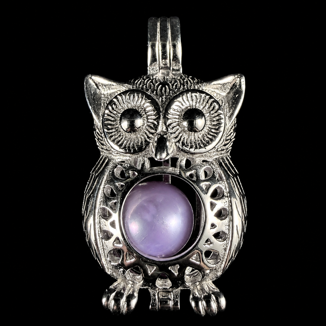 Silver Owl Pearl Cage