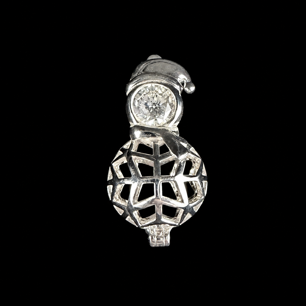Snowman Pearl Cage