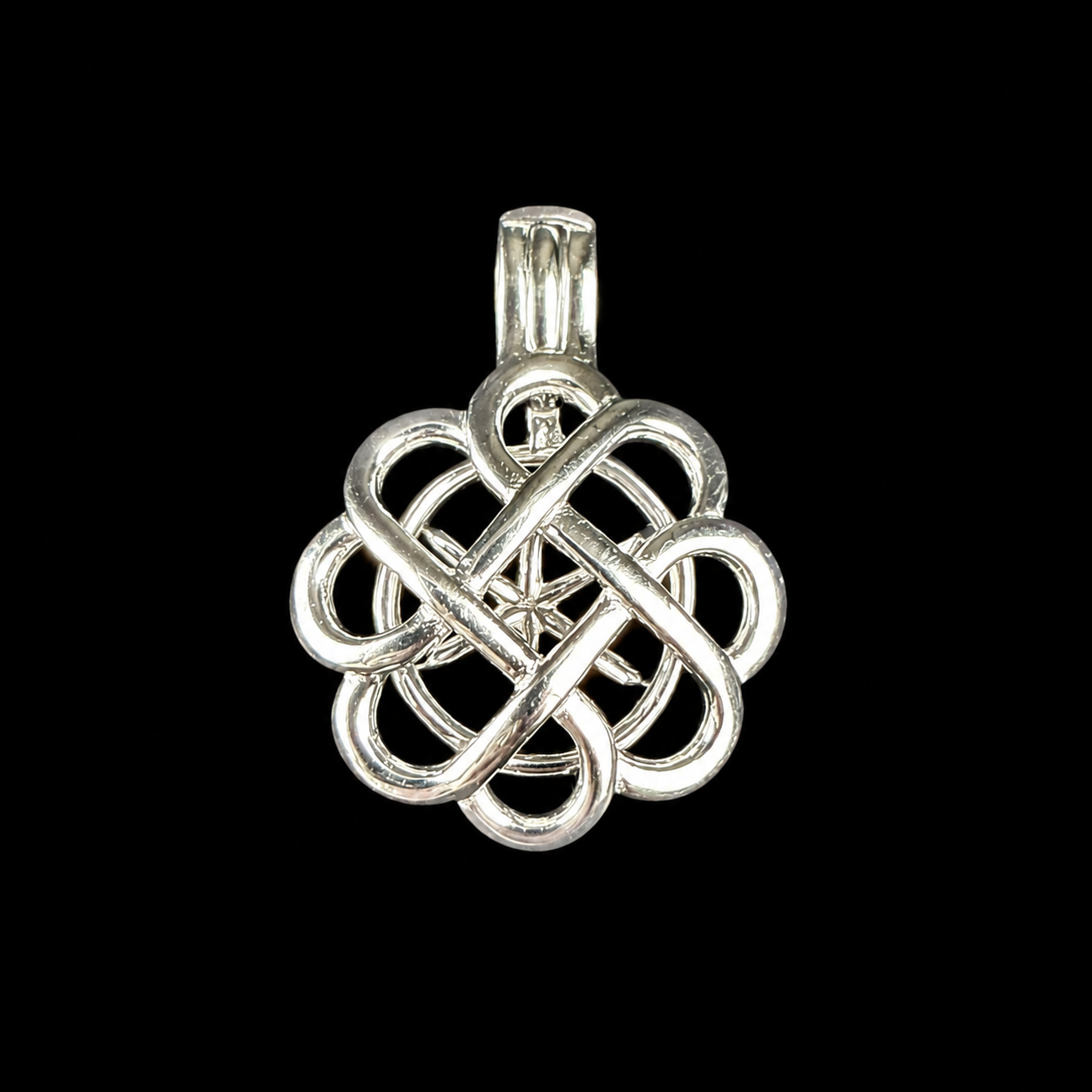 Celtic Weave Pearl Cage