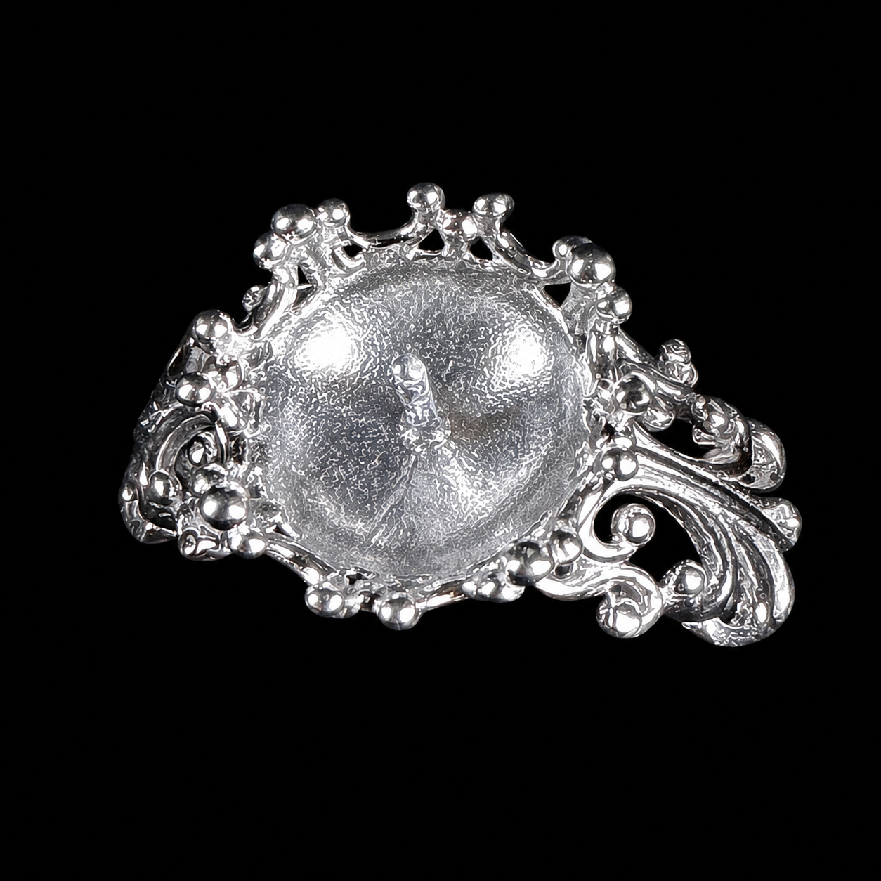 Silver Garden Edison Ring