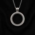 Round Locket for Mini Pearls