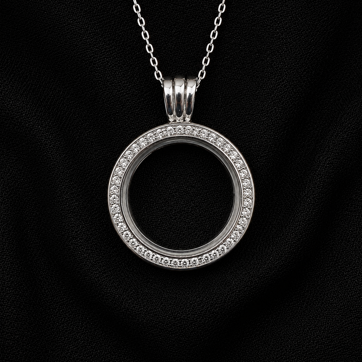 Round Locket for Mini Pearls