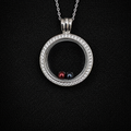 Round Locket for Mini Pearls