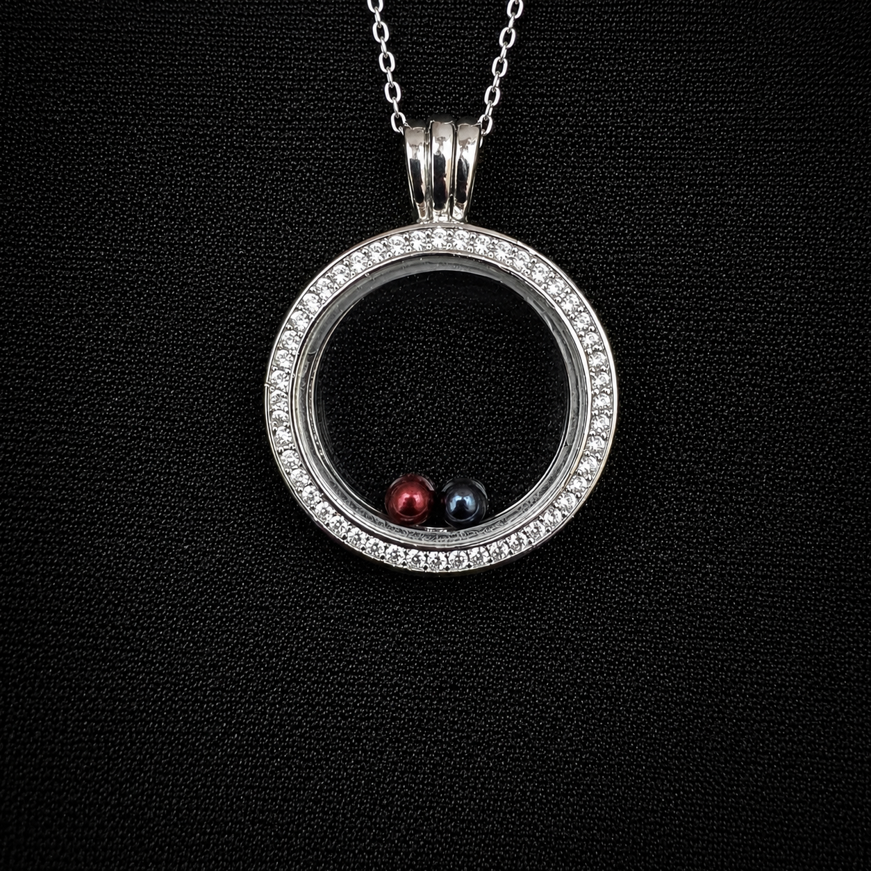Round Locket for Mini Pearls