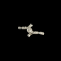 Sculpted Bamboo Pearl Ring