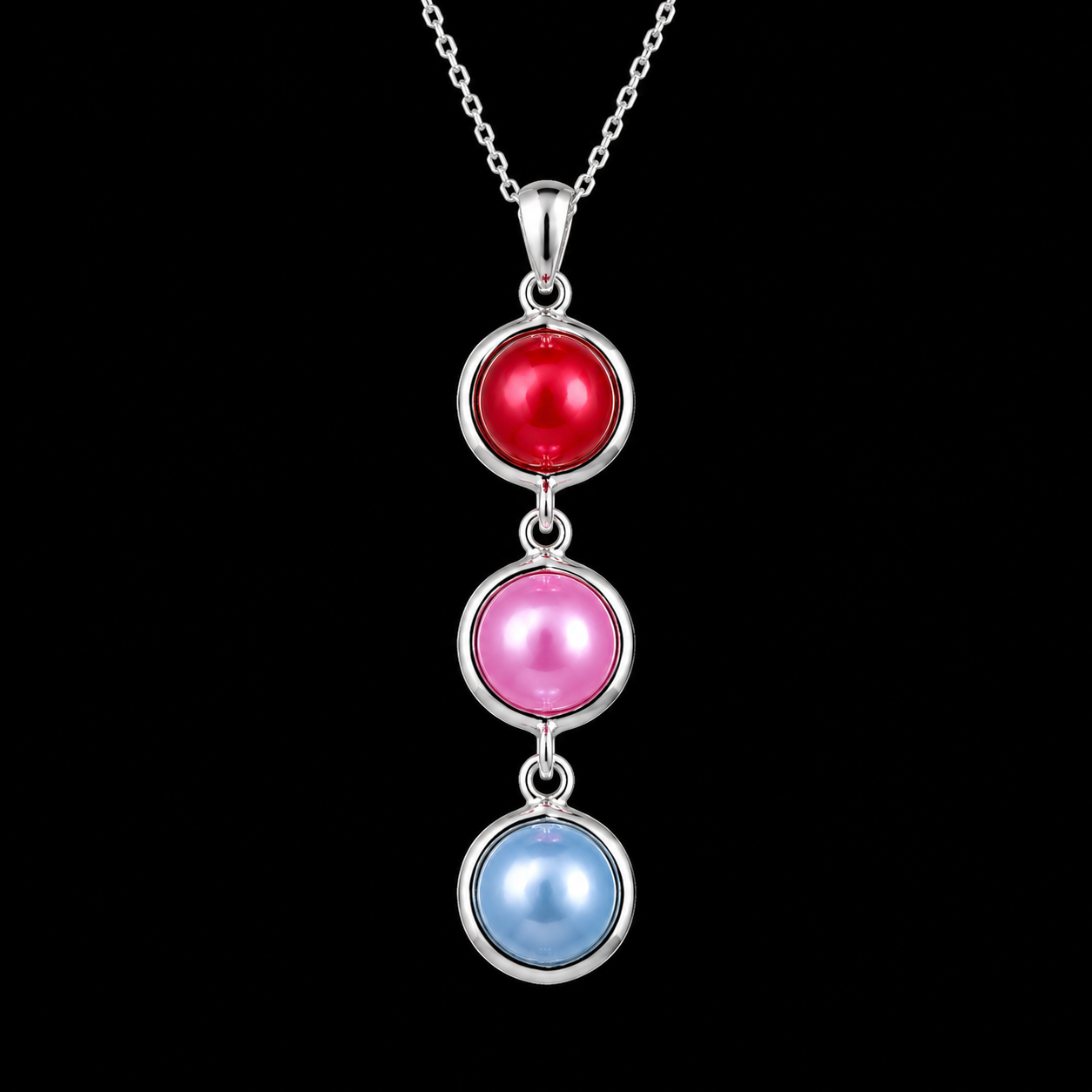 Triple Pearl Pendant