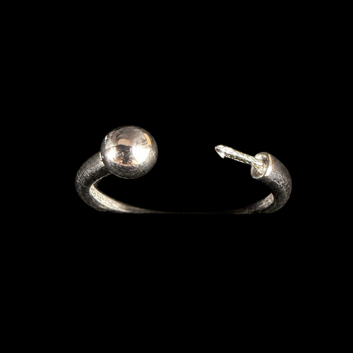 Dot & Pearl Simple Ring