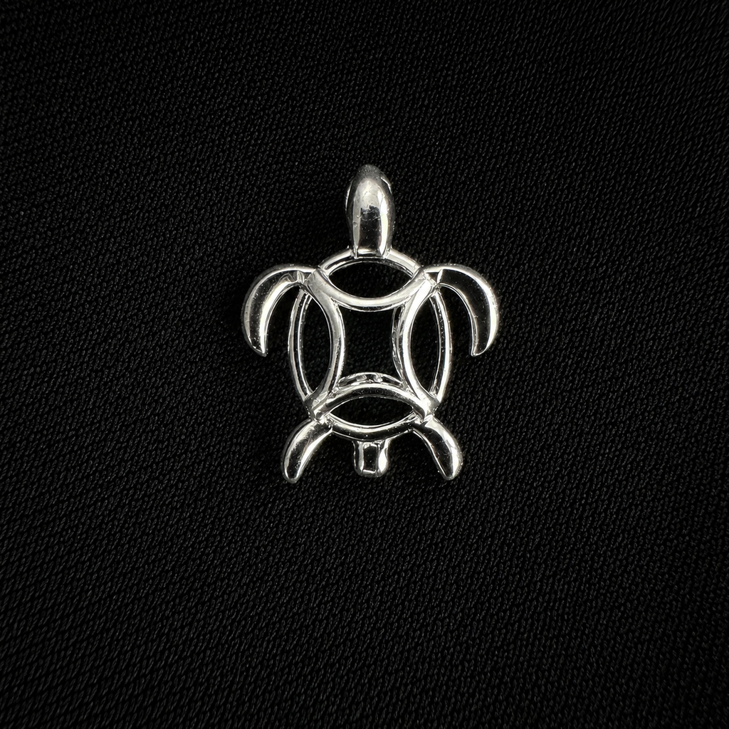 Turtle Pendant Pearl Cage