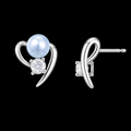 Heart Stud Earrings