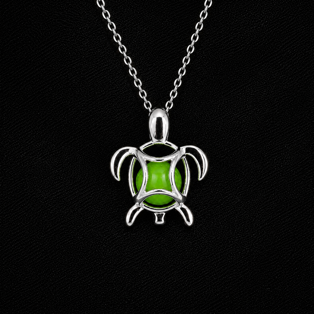 Turtle Pendant Pearl Cage
